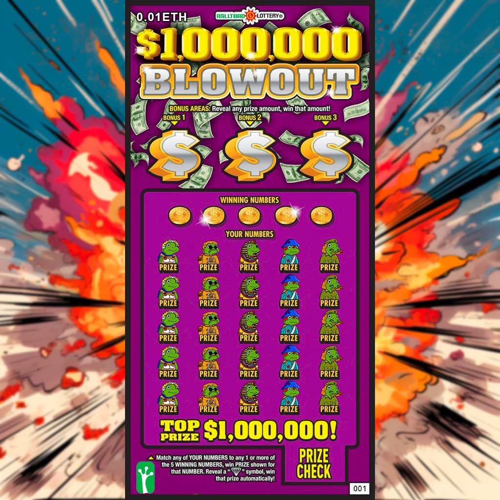 rolltoadxyz's tweet photo. What’s next? Scratch Card 🃏

2️⃣ Second step: 

We'll release a unique and the first scratch card system on the blockchain. A fixed number of tickets will be available per season, scratch-off tickets will also be available at a fixed price. https://t.co/kvFxiTyA0U