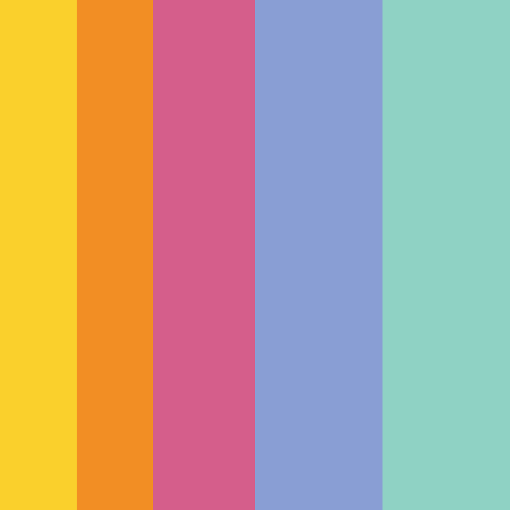colorschemer's tweet photo. retro pastels https://t.co/yNsy4Afp3N