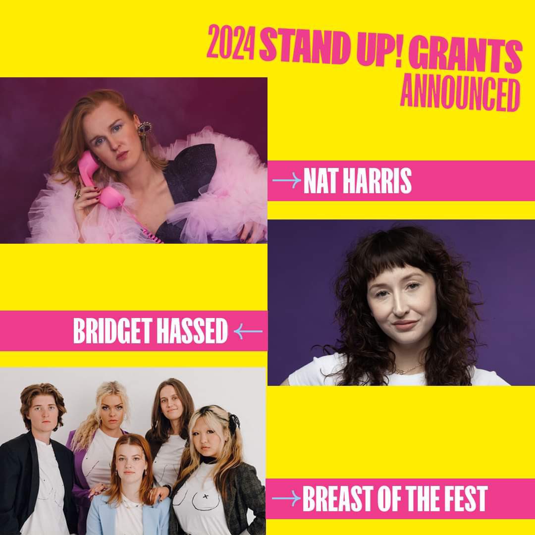 We are so flattered by this recognition of our natural talents and grateful for the support of the <a href="/micomfestival/">Melbourne International Comedy Festival</a> and @Creative_Vic!

Rest assured, we’ll be using this funding responsibly. For our art. Definitely not bottle service. cc: Dom Perignon

🎟️ breastofthefest.com.au