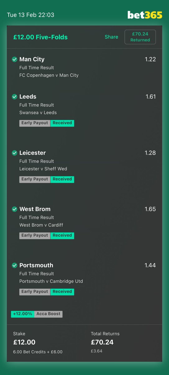 TheBetBeast_'s tweet photo. BOOOOMMM 🔥🔥🔥

Another lovely winner for those in the VIP tonight 🐲

LINK IN BIO 😮‍💨 https://t.co/cRMJuZeDOU