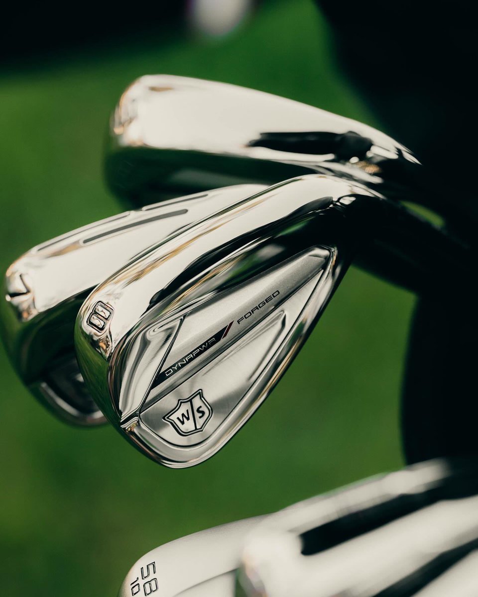 DYNAPOWER FORGED iron. The Dynapower Forged is the most powerful players distance iron Wilson have ever made. Using AI, they’ve optimized both the Power Hole configuration and thicknesses across face, to maximize flexion on impact and create faster ball speeds. @wilsongolfeu