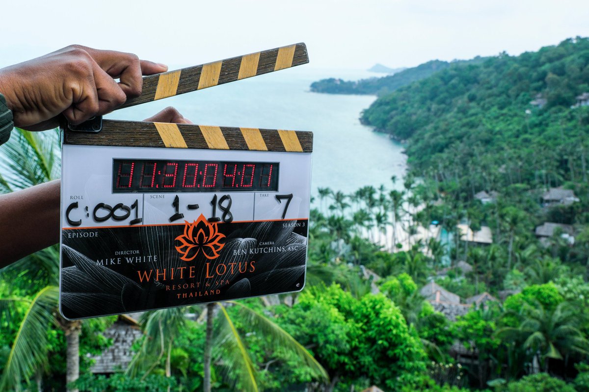FilmUpdates's tweet photo. Season 3 of ‘THE WHITE LOTUS’ has begun production. https://t.co/9xrQHJrOke