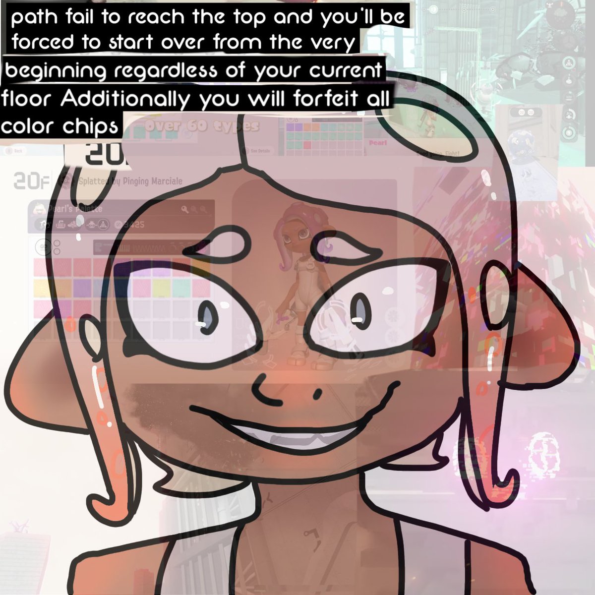 Coral_Agent8's tweet photo. Posting something until Side Order: Day 13
9 DAYS LEFT!!!
Tuesday 13 and we get SO many Side Order news...poor Agent 8
(pomni reference)
#Splatoon #Splatoon2 #Splatoon3 #splatoonart #SideOrder #Agent8 #SplatoonAgent8 #Splatoonmeme #Octoling https://t.co/obBn9eQtjI