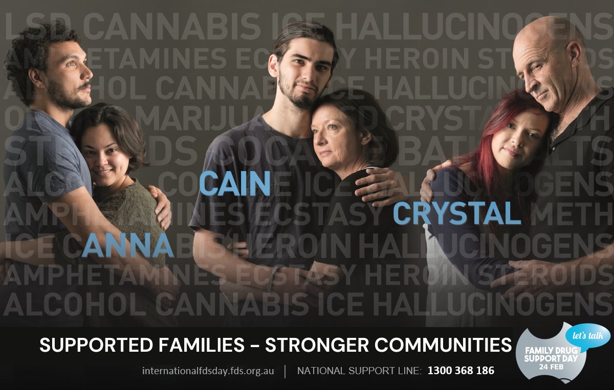 Every family deserves support and understanding. 

On 23/2 <a href="/FDS_NGO/">Family Drug Support</a> is hosting International FDS Day events across Australia. These events help break the stigma, build connections, and empower families facing AOD challenges. 

Click for locations &amp; RSVPs: t.ly/UM7wp