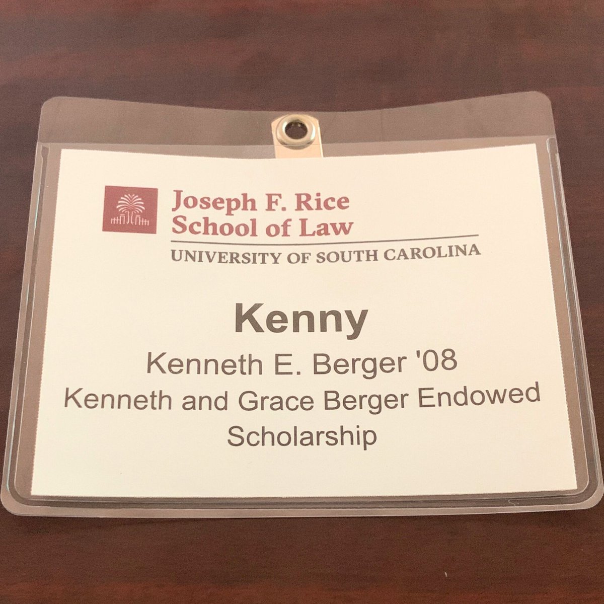 On this Giving (Every) Tuesday, we are proud to share that attorney Kenny Berger and his wife Grace, have pledged $250,000 to @UofSCLaw to create the Kenneth and Grace Berger Endowed Scholarship.

#LOKB #UofSC #UofSCLaw #givingeverytuesday