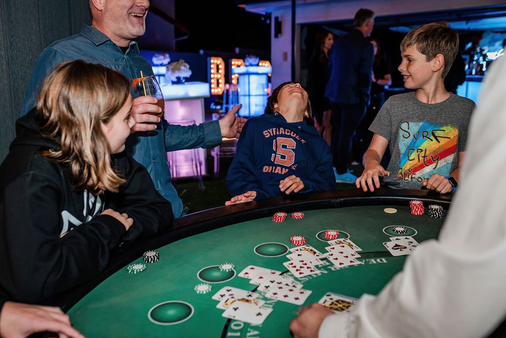 TownSocial's tweet photo. Casino games are always a great addition to parties. For B-Rad’s birthday bash, Southbay Casino served up a great time. Did someone say pocket rockets?! #partyplanner #eventplanner #birthdayparty #casinoparty #casinogames #ManhattanBeach #LosAngeles #SanDiego https://t.co/lq9xUk0fjc