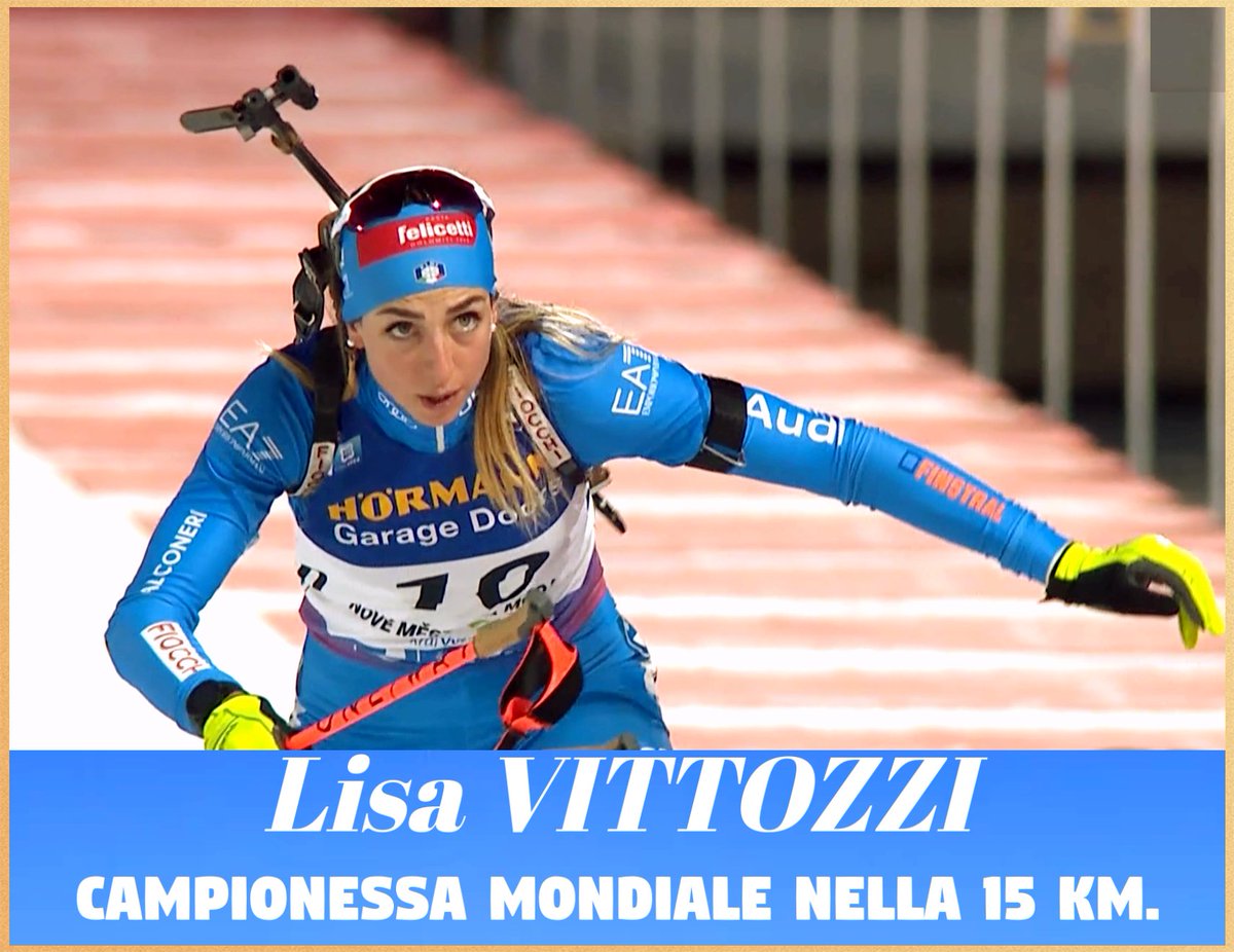 Lisa VITTOZZI sbanca a Nove Mesto trionfando nella 15 km. dei Campionati mondiali di biathlon. La ventinovenne sappadina è stata protagonista di una gara letteralmente clamorosa, di gran lunga la migliore della carriera. A conti fatti, la prestazione è stata da standing ovation…