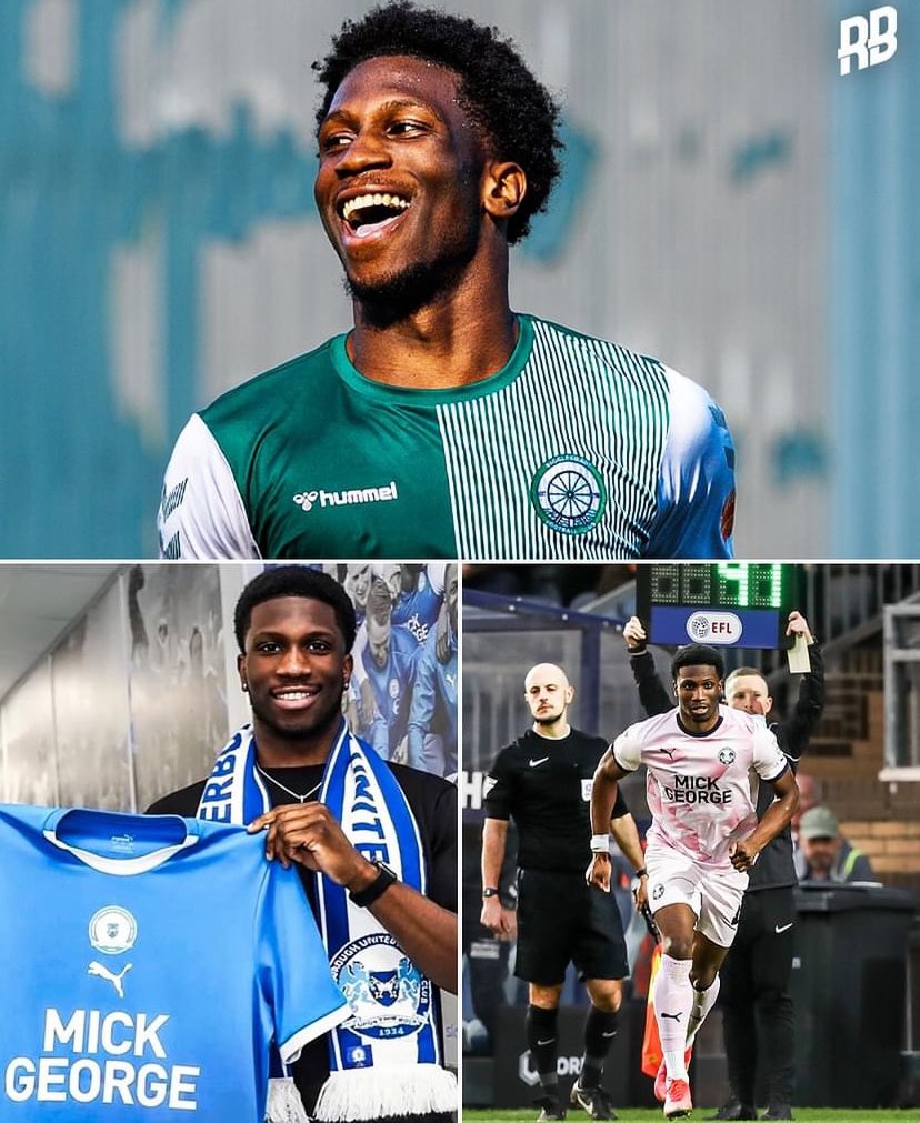 This story is inspiring for all ballers trying to make it… 19 year-old Pemi Aderoju made his League One debut for Peterborough this weekend… Just one month after signing from Non-League side Biggleswade, who play in the 8th tier of English football 🤯👏🏼 He had NEVER played…