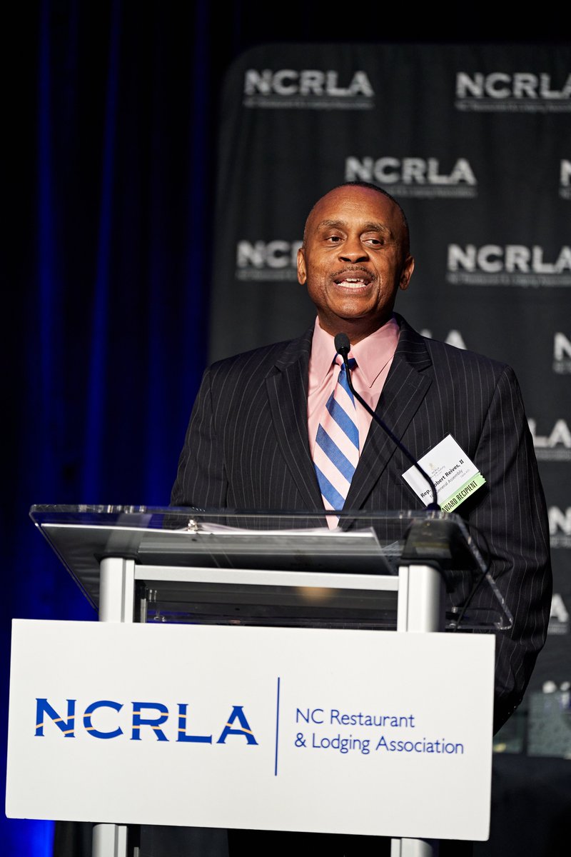 Thank you to NCRLA’s Hospitality Champion of the Year @electreives! We deeply appreciate your continued leadership and support for North Carolina’s hospitality industry. #ncga #ncpol #ncrla