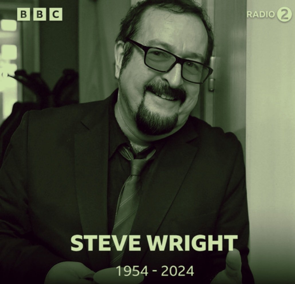 I just cannot believe #SteveWright has died. He always made me feel so upbeat every time I listened. He was my absolute favourite radio broadcaster from my Uni days to today. #RIPWrighty