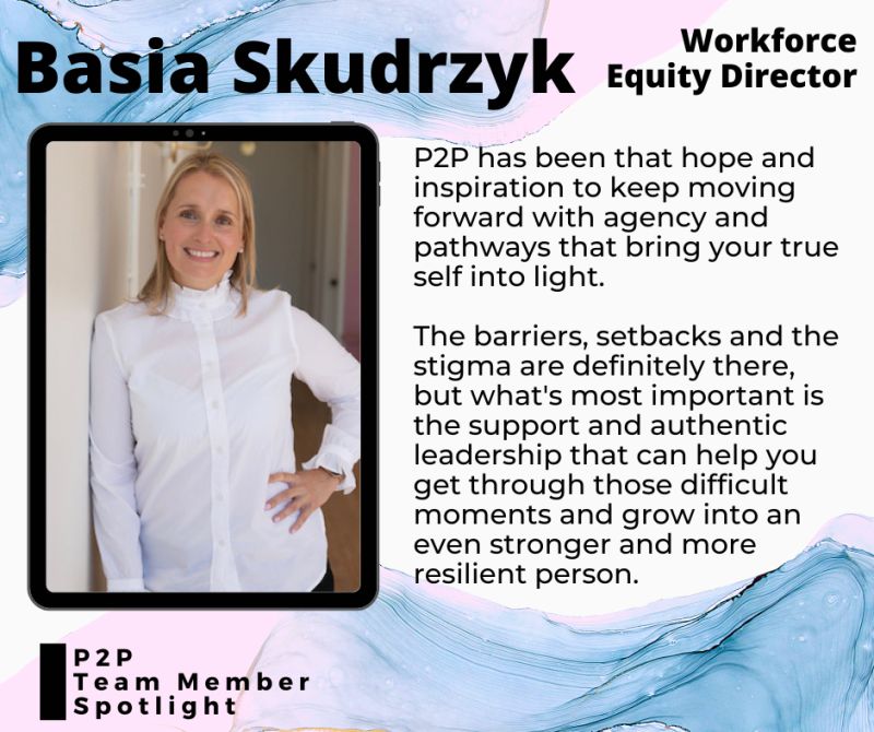Dr_Andrisse's tweet photo. A former scholar, and long-time team member in P2P, allow me to introduce Basia Skudrzyk, our Workforce Equity Director, as our Staff member of the month.
We are all grateful for all you do at P2P, and are excited to watch your passion and incredible talent!
#p2p #prison2pro https://t.co/l7ukg75qwS