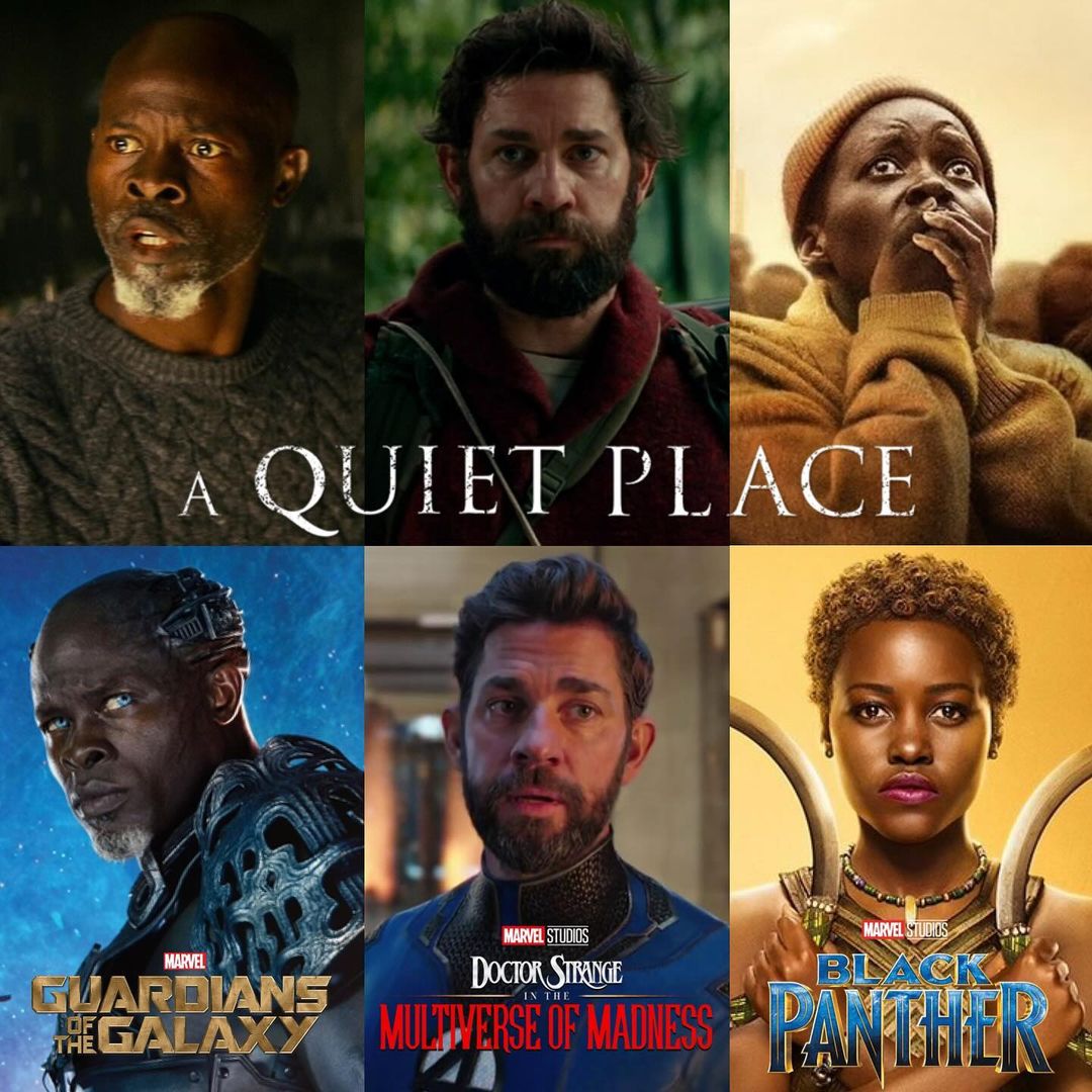 Ready for the new movie???

📸 m.c.u.n

#AQuietPlace
#AQuietPlacePart2
#AQuietPlaceDayOne
#ReedRichards #MisterFantastic #KorathThePursuer #Nakia #JohnKrasinski #DjimonHonsou #LupitaNyongo #MCU #MarvelStudios