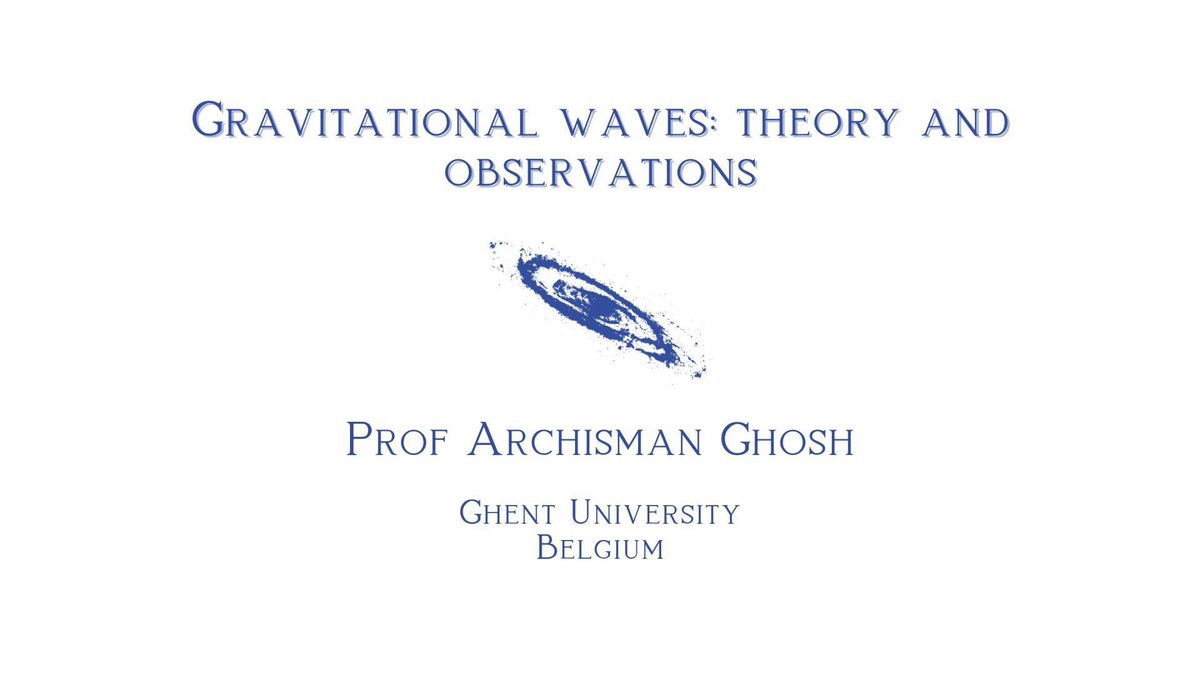 CosmologySchool's tweet photo. Delve into  history, detection methods like LIGO, and their cosmic sources like merging black holes.
Witness how these tiny imprints unveil the universe's hidden language, pushing the boundaries of physics and revealing the secrets of its violent events.
https://t.co/CpWaMpeYdN https://t.co/zS8Izc0UrH