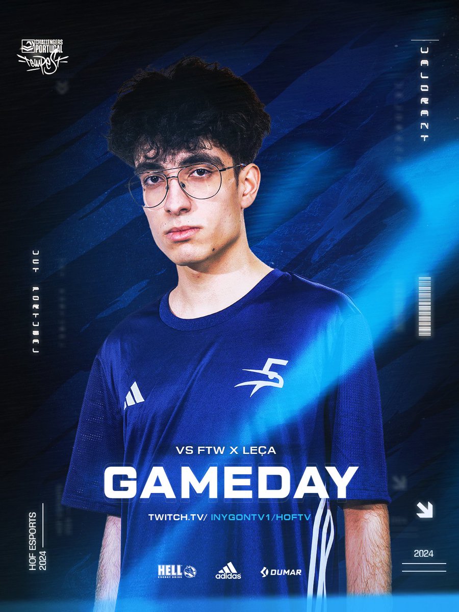 🔵GAMEDAY⚪️

É dia de Derby contra os <a href="/ftwesports/">FTW | For The Win Esports</a> x <a href="/LecaFCEsports/">Leça FC Esports</a> 

Vão sentir a força da #GOHOF e não vamos deixar os vamos deixar levar a melhor desta vez!

GL&amp;HF💙

⏰21:00
📺twitch.tv/InygonTV1