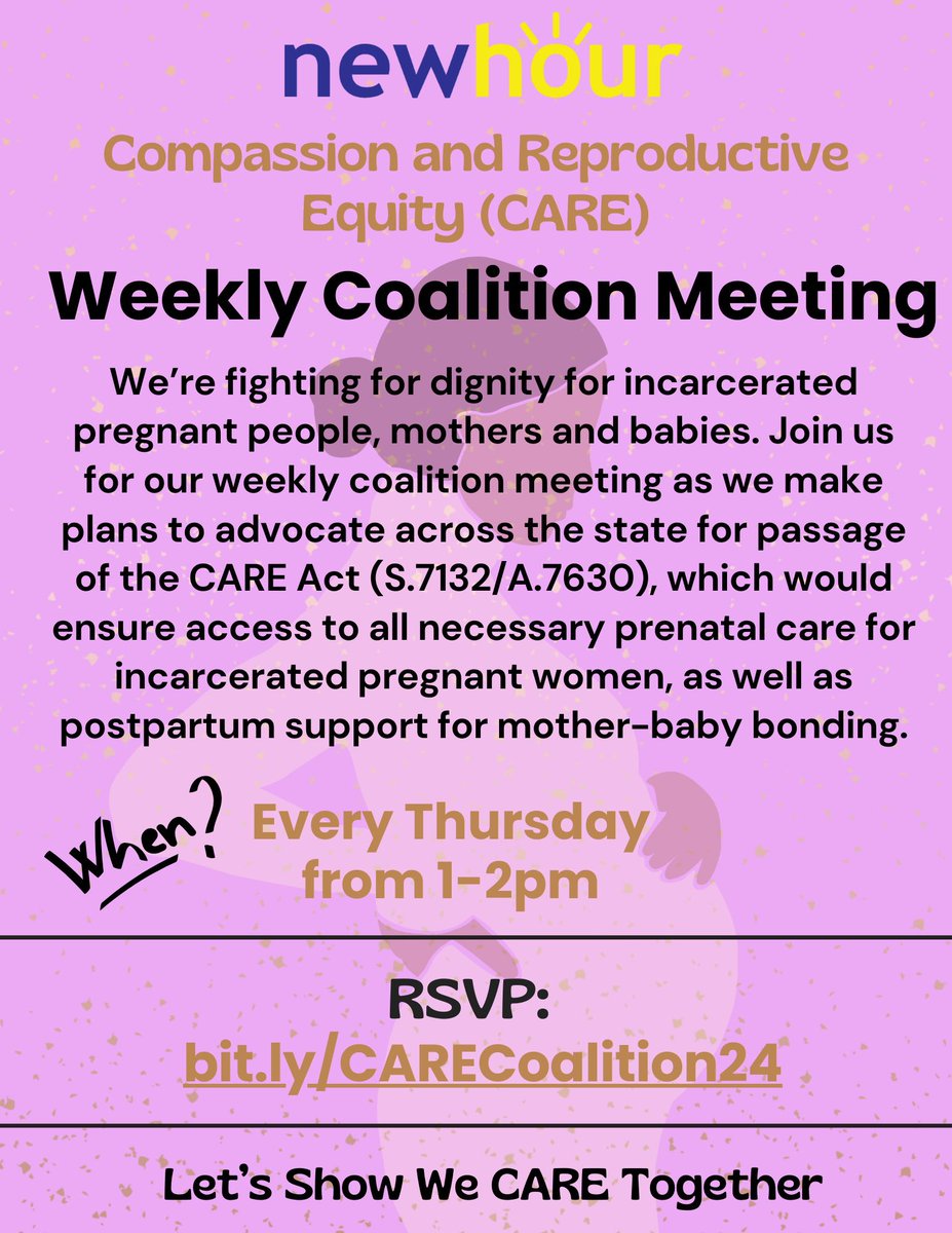 Thank you to all who joined our CARE advocacy day, it was a huge success! But our work is only beginning. 

Don’t forget to register to join us on Thursday at 1pm for our weekly call to discuss next steps for our CARE Act advocacy campaign: 
bit.ly/CARECoalition24 

#ShowWeCARE