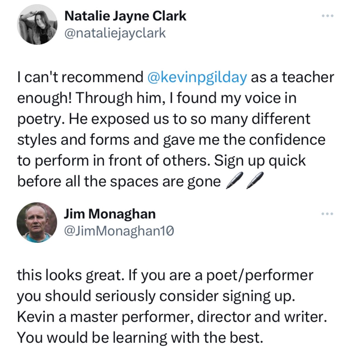 KevinPGilday's tweet photo. Snuggly cat to lure you in… Still places left at The Verse Foundry, my brand new poetry workshop series. Open to all levels of experience, I’ll be tailoring my feedback to you - just bring yourself and your creativity. https://t.co/O0dsypdnIc