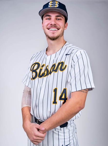 acccathletics's tweet photo. Congratulations to this week's @acccathletics Division I Baseball Players of the Week.

Pitcher - Ashton Smith - @Bison_BSB 
🔗https://t.co/zuUqDO8XSd

Player - Jaden Anderson - @Bison_BSB 
🔗https://t.co/6lEj0bcps1 https://t.co/5PQkjBTdYc