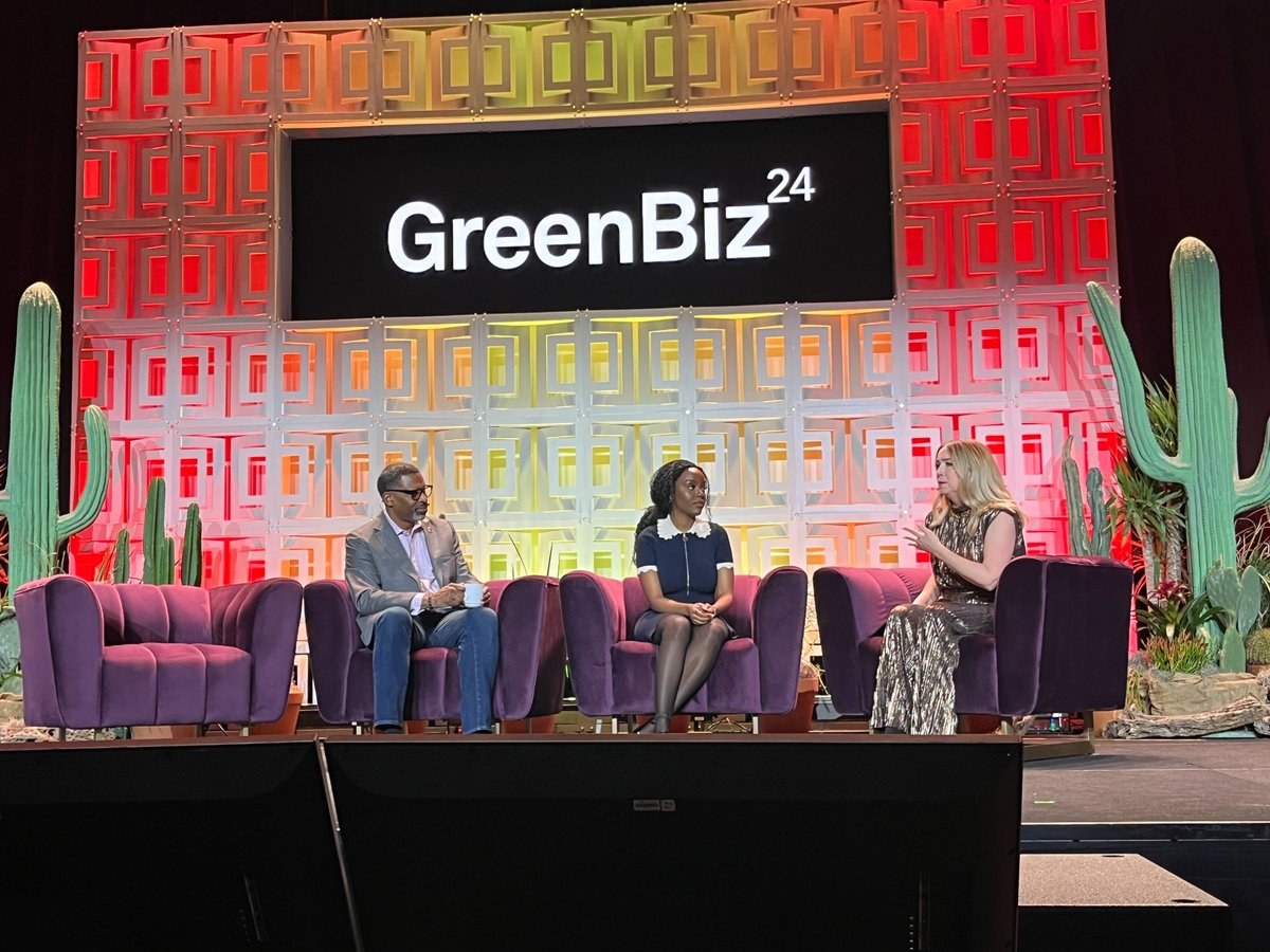 trellisgroup_'s tweet photo. Live at #GreenBiz24: “There has to be some disruptors. There are communities and individuals who should be included in the process. We have underdeveloped people in this country because of the zip codes they live in.”- @DerrickNAACP of @NAACP discussing the just transition. https://t.co/Q1SQU50t6l
