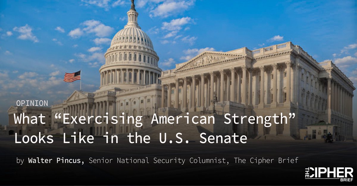 thecipherbrief's tweet photo. OPINION -- #CipherBrief Senior National Security Columnist @walterpincus takes a look at what's in the aid package for Israel and #Ukraine and why Republicans, including Senate Minority Leader Mitch McConnell (R-Ky.), say that the measure demonstrates "American Strength".
#TheCipherBrief

Read more here:
https://t.co/n8MT30EKub