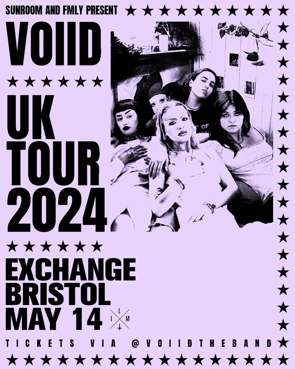 'Straddling the fault-line between alt-rock and post-punk' Australia's @voiidtheband // save money by grabbing a ticket in advance // hdfst.uk/e103687