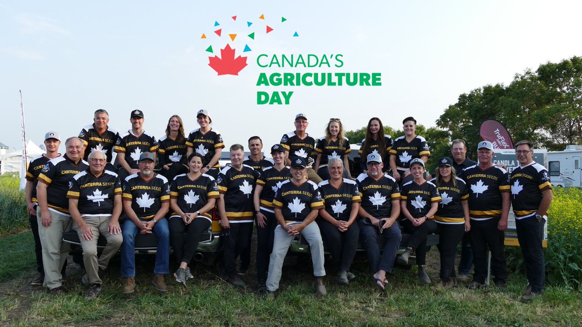 Happy #CdnAgDay! We love what we do and who we get to work with every day - you! 💚