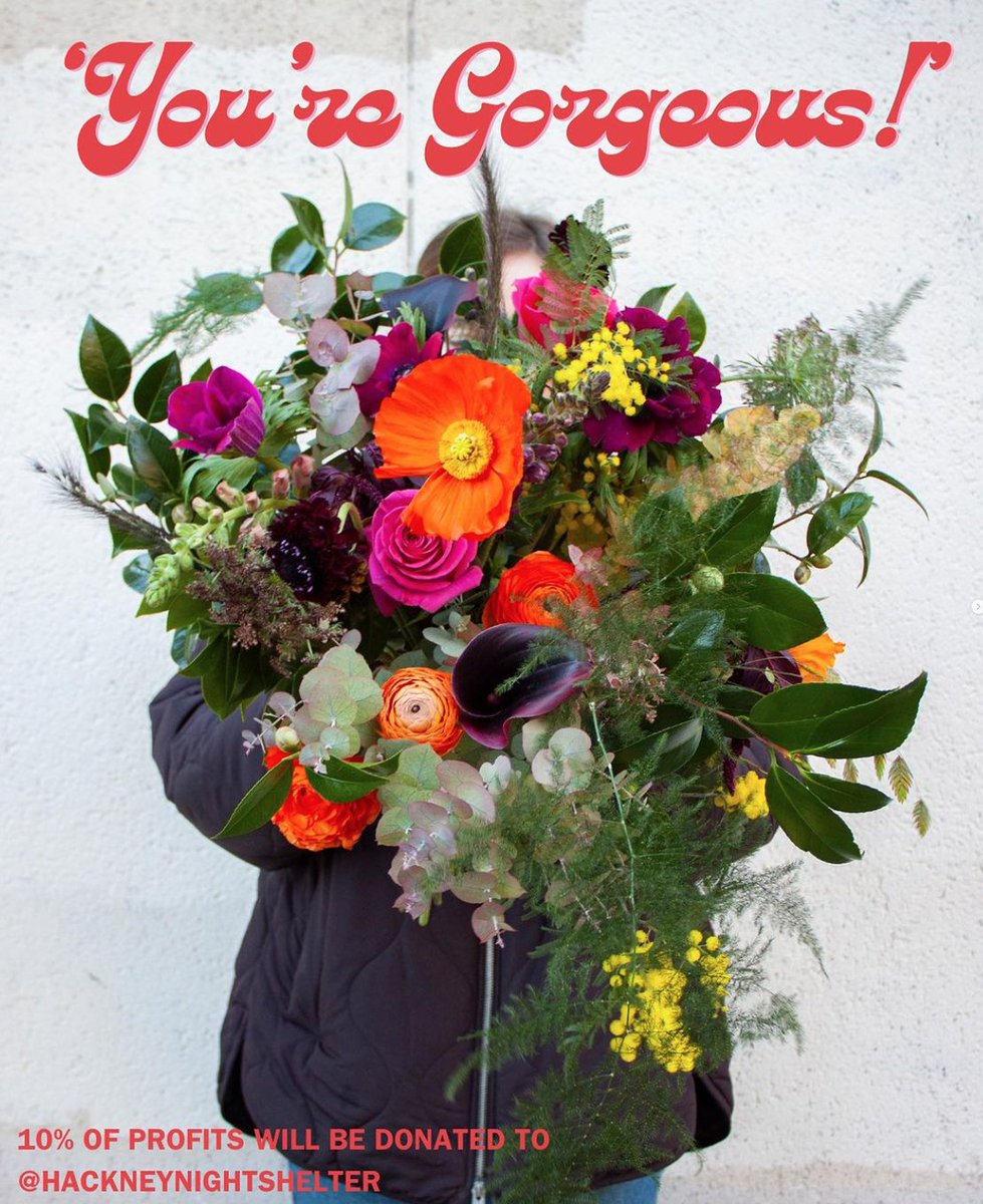 HackneyNightShelter (@hackneywns) on Twitter photo don't forget to get a beautiful bouquet of flowers for your loved one tomorrow from <a href="/RebelRebelE8/">Rebel Rebel</a> - and 10% of the profits from the sale of the valentines bouquets is going to HNS! don't forget to get a beautiful bouquet of flowers for your loved one tomorrow from <a href="/RebelRebelE8/">Rebel Rebel</a> - and 10% of the profits from the sale of the valentines bouquets is going to HNS!