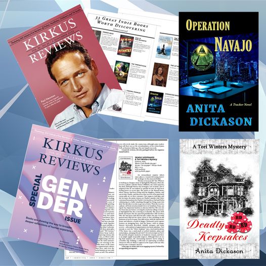AuthorLouKemp's tweet photo. Anita Dickason writes both cozies & thrillers, sort of a split personality. Guess which one wins in her new book coming out?
She gets great reviews too.
Highly recommended!
#authorsoninstagram #newrelease #mystery #kindleread #mysterybooks #mysterythriller #thriller #cozy https://t.co/0It29S5OL6