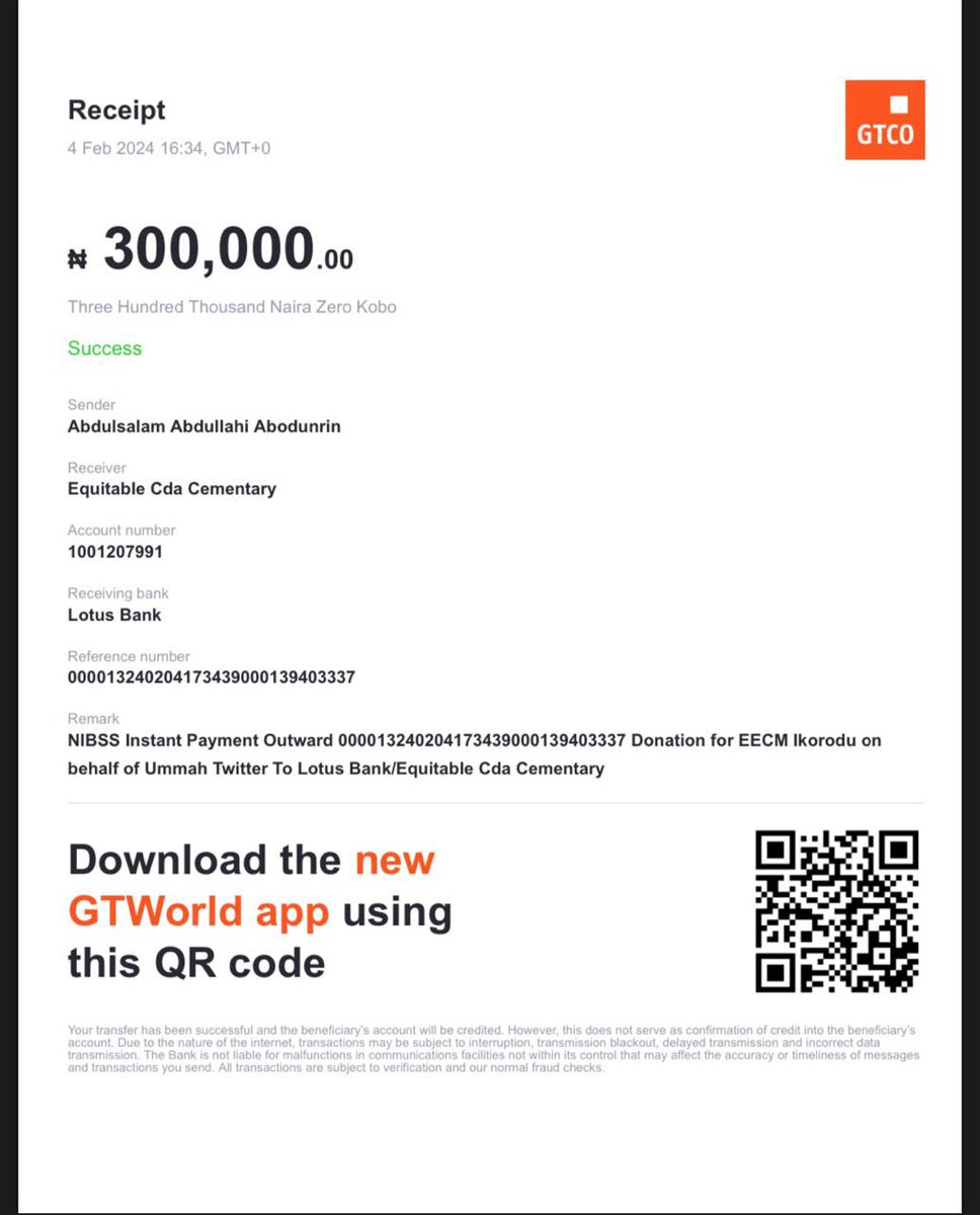 Adamthallith's tweet photo. Muslim Twitter, we are grateful, thank you so much. Please read this tweet for Allah sake. 

2 weeks ago, committee of 4 men from Ummah Twitter in persons of (@RealSamboFatiu @Oniwe_luqman @dansatty and myself) came here on Twitter to seek donation of 300k for Ilorin Muslim cemetery to get plank for the graves, but as Allah will have it, we  raised more than 300k.

The total fund raised for the cemetery is #1,871,000

We were able to reach out to 5 Muslim cemeteries. 

1. Ilorin Muslim Cemetery, Osere, Ilorin. (300k for planks)

2. Muslim Cemetery Apete, Ibadan. (235k to reconstruct the cemetery fence) you can check @dansatty page to verify. 

3. Lagos Mainland Muslim Cemetery, Lagos. (300k)

4. Muslim Cemetery Ikorodu, Lagos(300k)

5. Madrasat Muhammad Foundation in charge of the new Muslim Cemetery Okolowo, Ilorin (306k)

In total, a sum of #1,441,000 went to the cemetery. 

As for the remaining funds, it was used as stated below: 

180k was used to purchase megaphone for a Masjid in Oshogbo (we will attach picture). 

A sum of 80k for a brother who needs surgery.

20k for a woman in need. 

150k was used to set off debt for a brother in distress.

Total: 430k. 

We appreciate the entire Ummah that trusted us with their money, Jazakumullah Khyran Jazah. 

I will attached every single transaction details here.