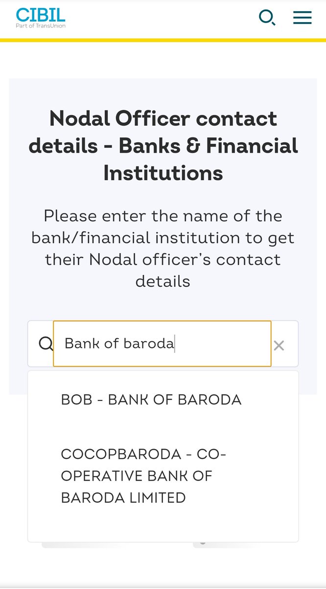 nebula_world's tweet image. Nodal officers list on CIBIL

Did u know, cibil website hosts the contact details of nodal officers of various banks and financial institutions

Check out cibil.com/nodal-officer-…

How many of u have taken #cibil subscription and r u getting value back on it?

#personalfinance