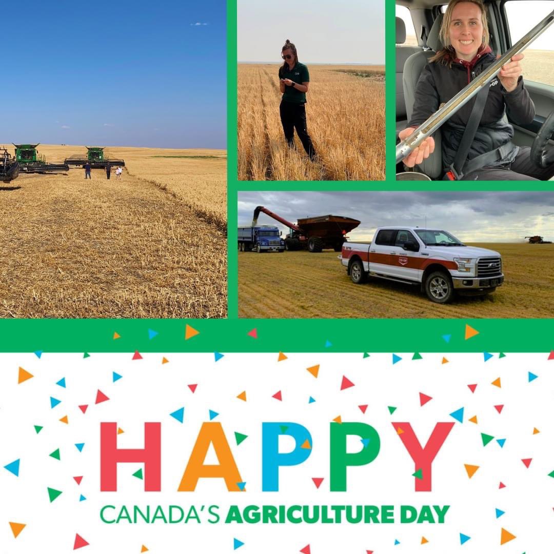 Happy Canada’s Agriculture Day!  
This is an amazing industry with amazing people we are excited to work with every day. Thank you for feeding the world! #CdnAgDay