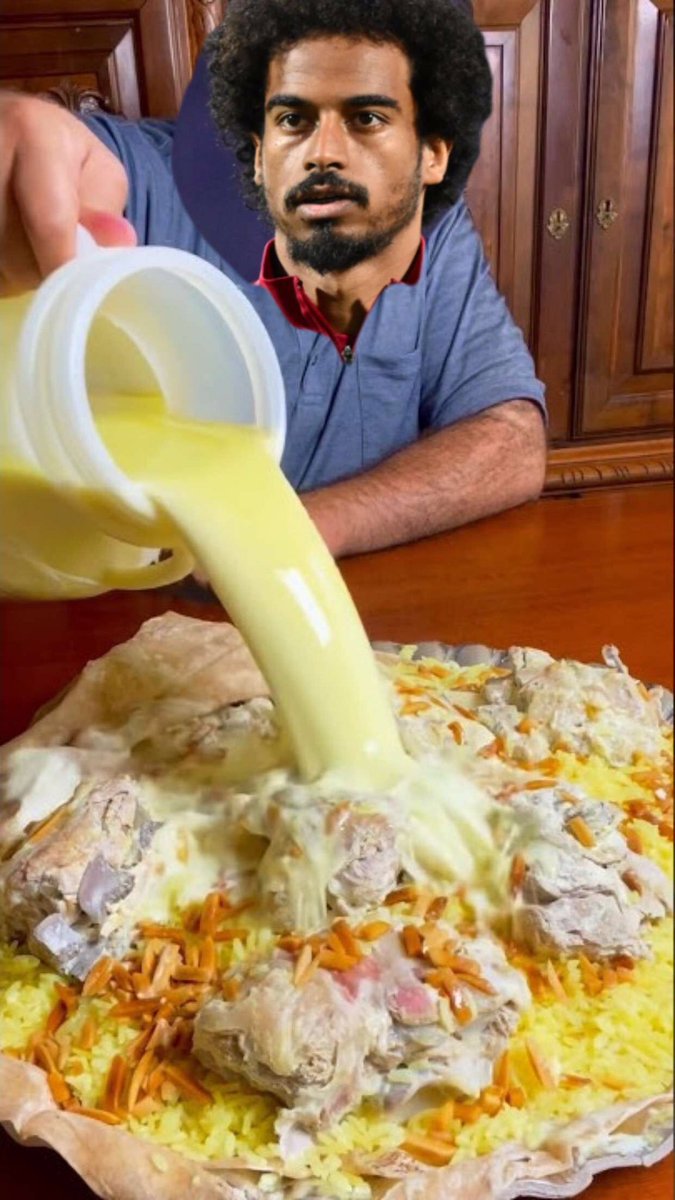 المنسف وينو كسرنا عينو 😂😂😂😂☺️
 #الاردن_قطر