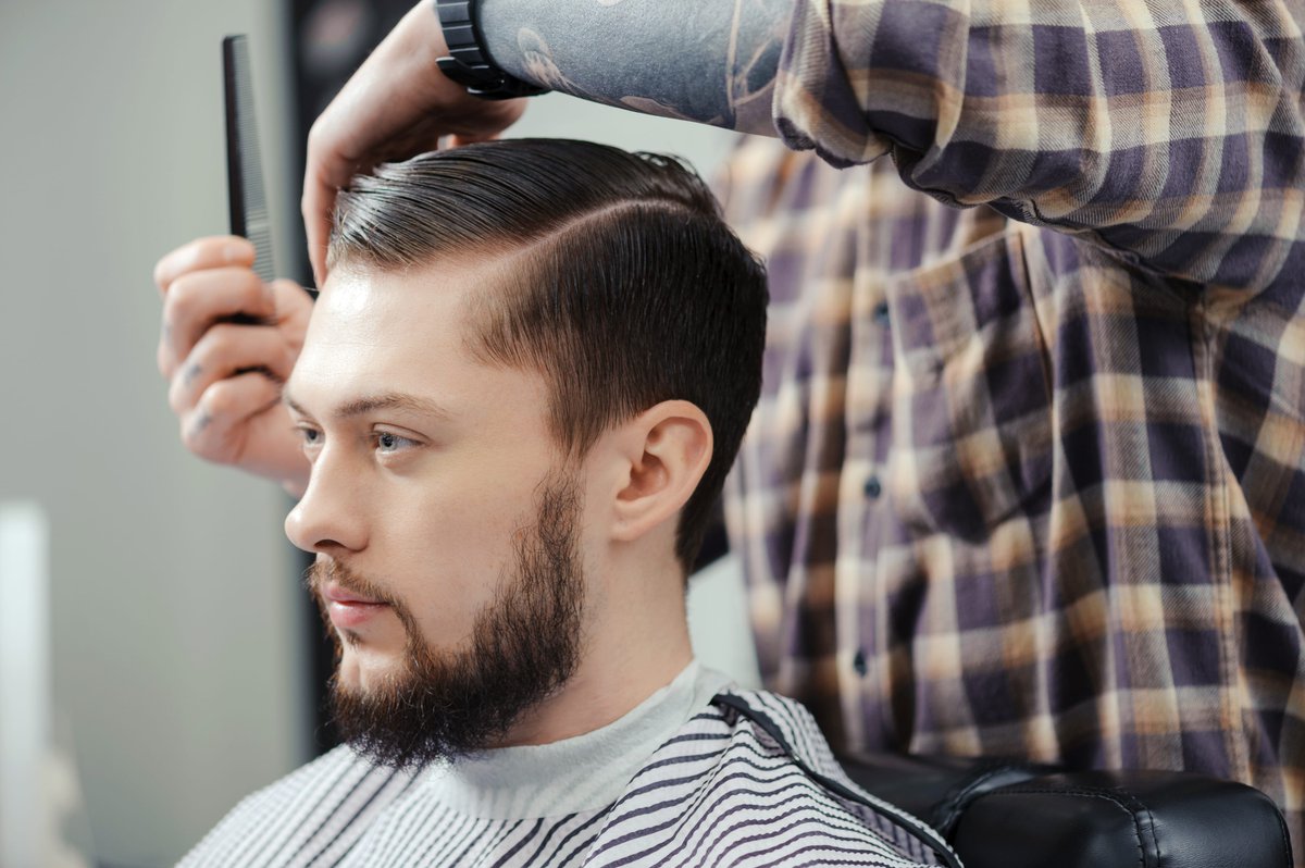 At GQ Barber, we specialize in men's haircuts, so you can be sure you're in the best hands with us. Visit our website to learn more! 

#MensHaircuts 
gqbarber.co