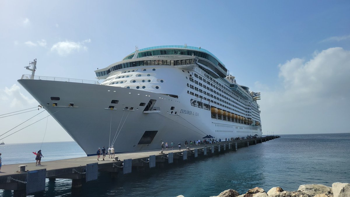 TeamVicarious's tweet photo. The Team just completed a fantastic cruise aboard the Royal Caribbean Explorer of the Seas! We'll share some photos of the ship and the ports of call that we were able to visit. #royalcaribbean #exploreroftheseas https://t.co/BUnNoSjkHC