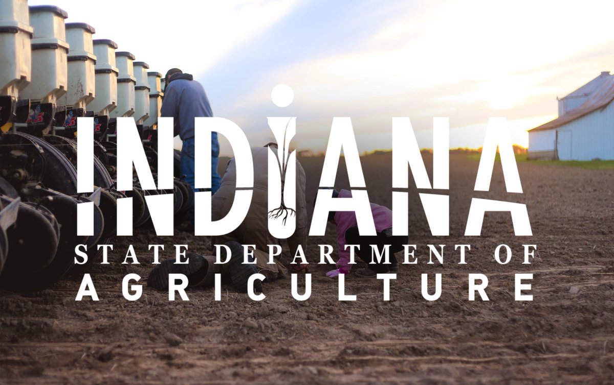 Indiana Dept of Ag (@isdagov) on Twitter photo According to the newly released agricultural census data from <a href="/usda_nass/">National Agricultural Statistics Service</a>, Indiana remains a top agricultural state, with agricultural products valued at over $18 billion.
🔎 Find the full release and more data → bit.ly/4btEJro According to the newly released agricultural census data from <a href="/usda_nass/">National Agricultural Statistics Service</a>, Indiana remains a top agricultural state, with agricultural products valued at over $18 billion.
🔎 Find the full release and more data → bit.ly/4btEJro