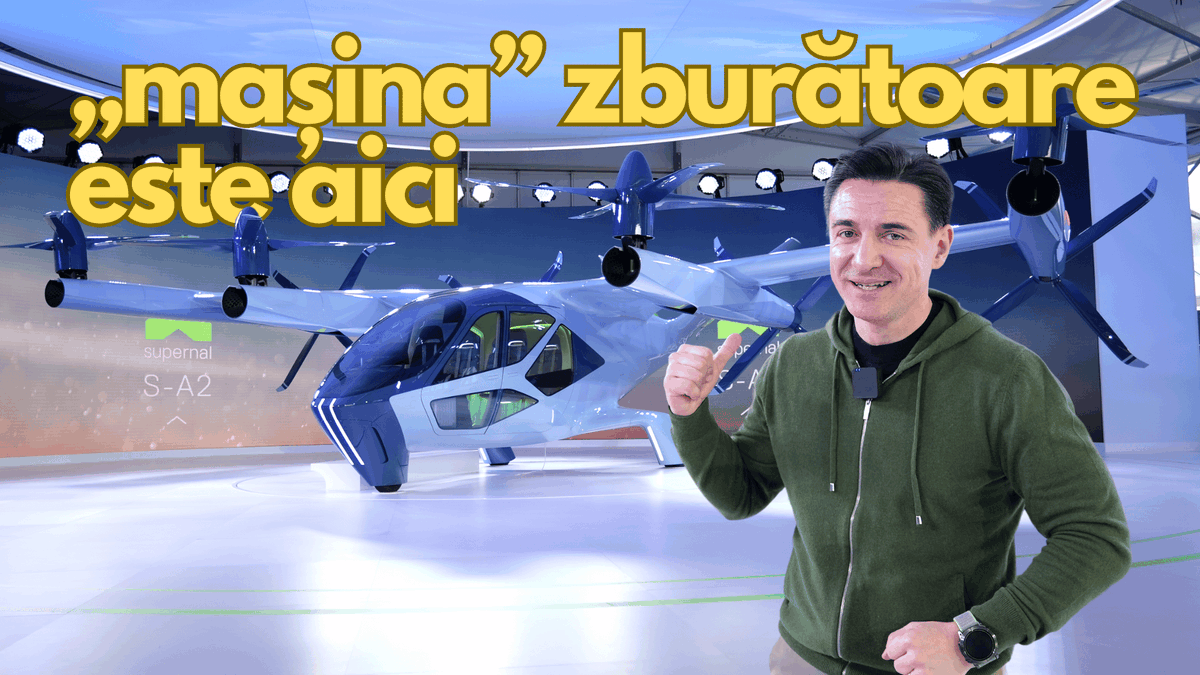 gbuhnici's tweet photo. Chestia asta chiar zboară și o să o poți comanda de pe telefon. Am stat de vorbă cu singurul pilot din lume care o poate ridica de la sol. Hai să o vezi #peblog #eVTOL https://t.co/xv6Jxjtlkd
