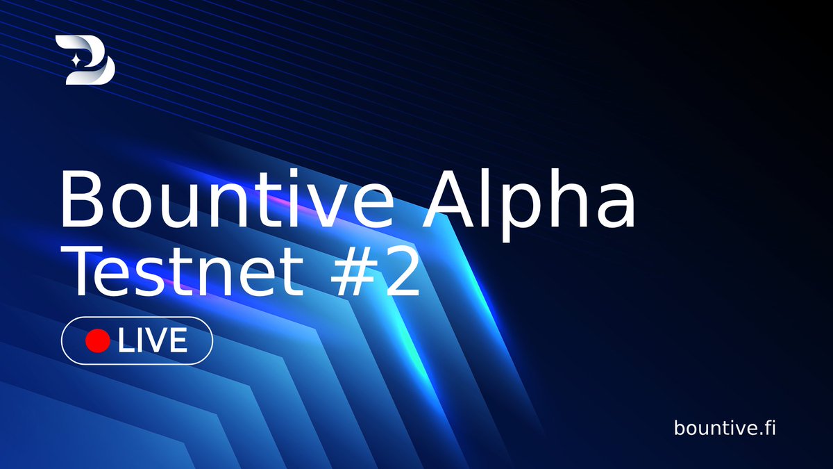Bountive's tweet photo. After a successful first OG Bountive raffle

We are proud to announce the public Bountive testnet for everyone on https://t.co/Dxtmb3Yb2u
 
It will be the last before the big launch 🚀

@zkLend yield ✅
No loss ✅
Big win ✅ https://t.co/GcVFPATEHo