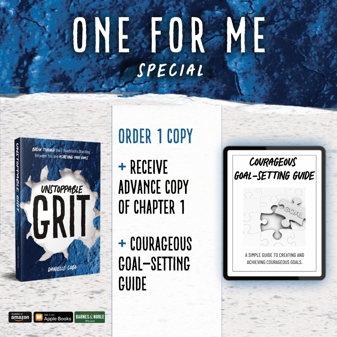🚀 Ready to shatter the roadblocks between you and your dreams? Pre-order your copy of *Unstoppable Grit* on Amazon today!

🎯 Dive deep into your aspirations with your **FREE Courageous Goal Setting Guide**. Get actionable steps to conquer your 2024 goals.