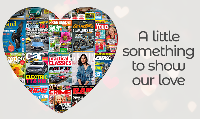 Forgotten to buy your true-crime fan love a Valentine's present? We got you with £5 off when you spend £30. Head to Greatmagazines.co.uk. Enter code: LOVE5 at the checkout