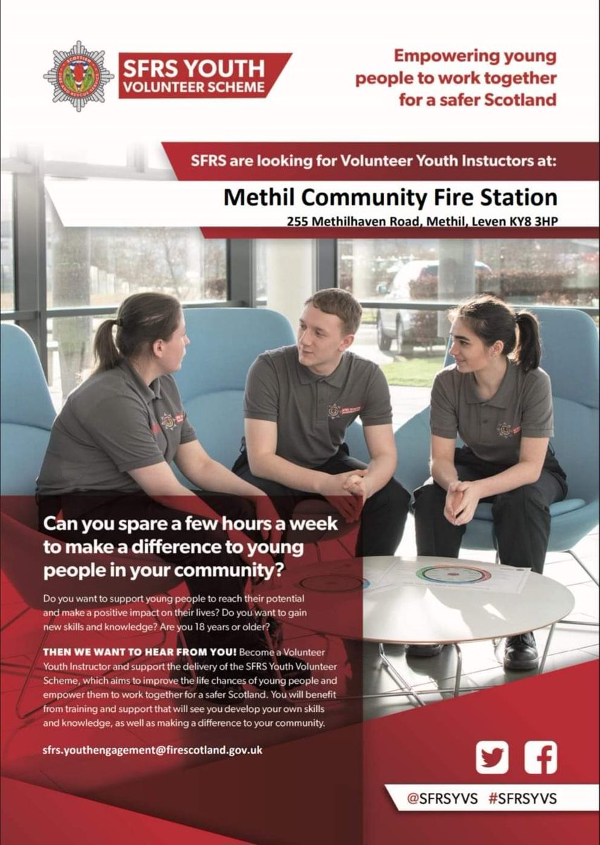 SFRS Youth Volunteer Scheme Methil tweet media