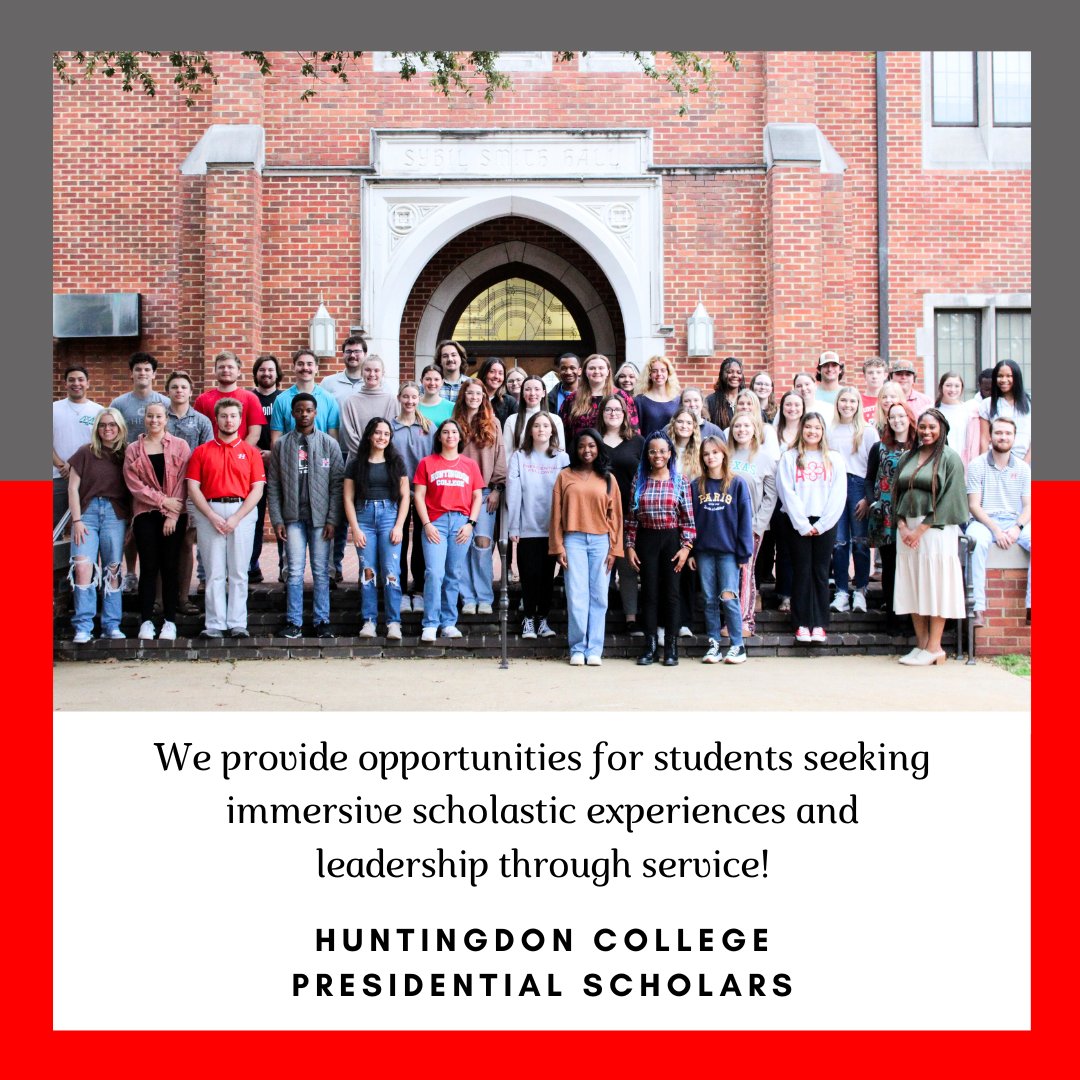 To learn more about the Presidential Scholars Program, click the link in our bio or follow @hcpresscholars ❤️ 🤙🏼 🦅 
#HAWKEM #scholars