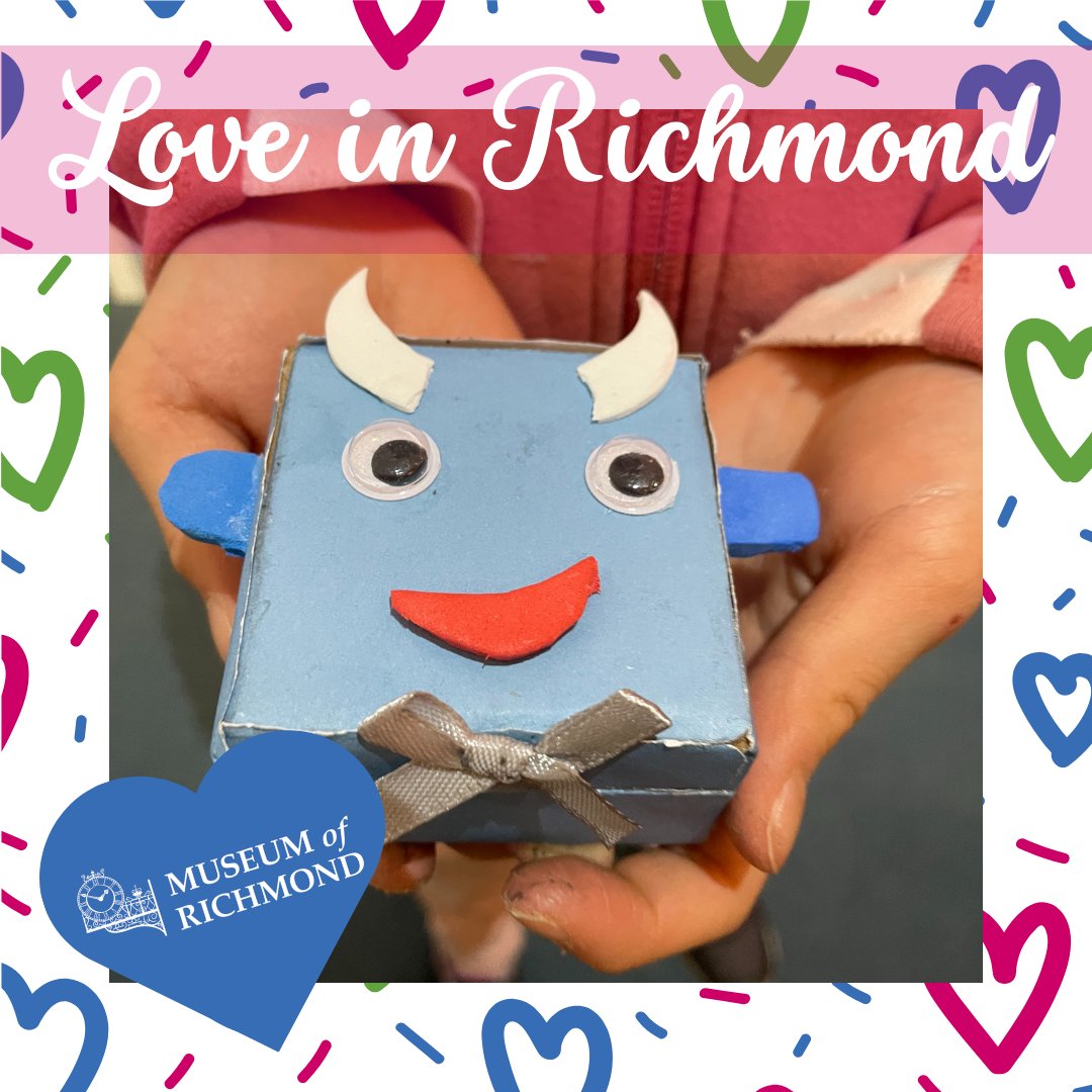 museumrichmond's tweet photo. Here are some of today's wonderful makes from our first Love in Richmond family workshop! 🥰 There are some places left on Friday's workshop 💘

https://t.co/jUzegpfbFW

#familyworkshop #thingstodowithkids #familyfun #halftermworkshop #richmond #richmonduponthames https://t.co/Zb6UgLx4CT