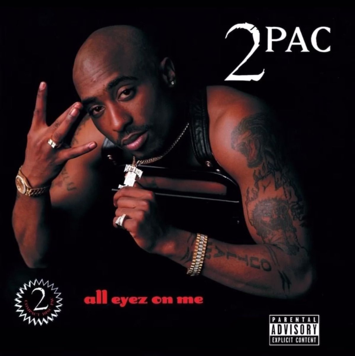 DJPooh's tweet photo. 2Pac released his fourth album All Eyez On Me February 13, 1996 🙏🏽 https://t.co/xETSLCyJ2y