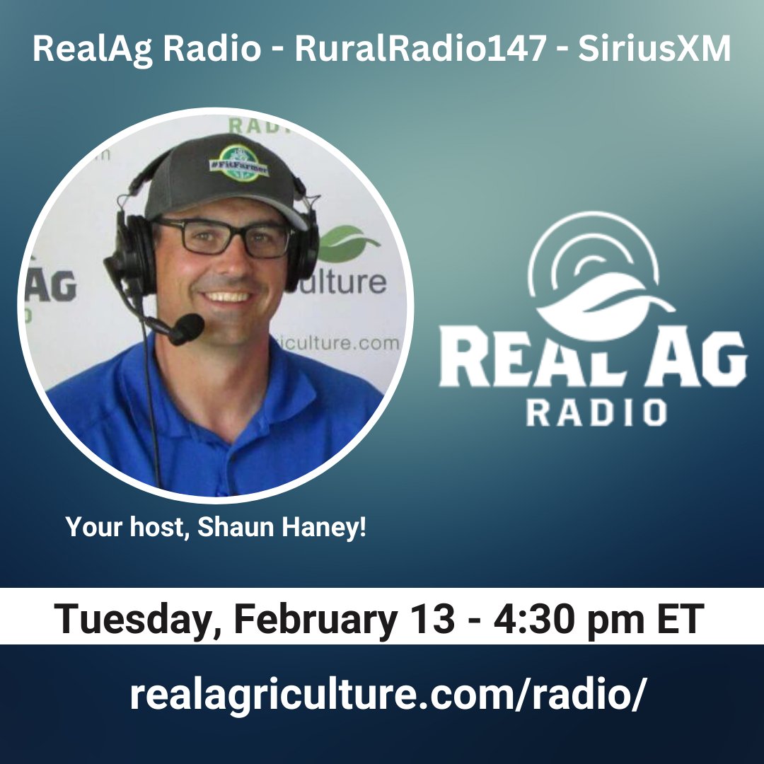 Happy #CdnAgDay! Tune in to #RealAgRadio at 430 E on @RuralRadio147 as host <a href="/shaunhaney/">Shaun Haney</a> is joined by Justine Hendricks, CEO of @FCCAgriculture, @Muradagtfoods President &amp; CEO of @AGTFoods, &amp; hear spotlight interview w/ @H_bandere for <a href="/NufarmCA/">Nufarm Canada</a> #TriActor #cdnag #westcdnag #ontag