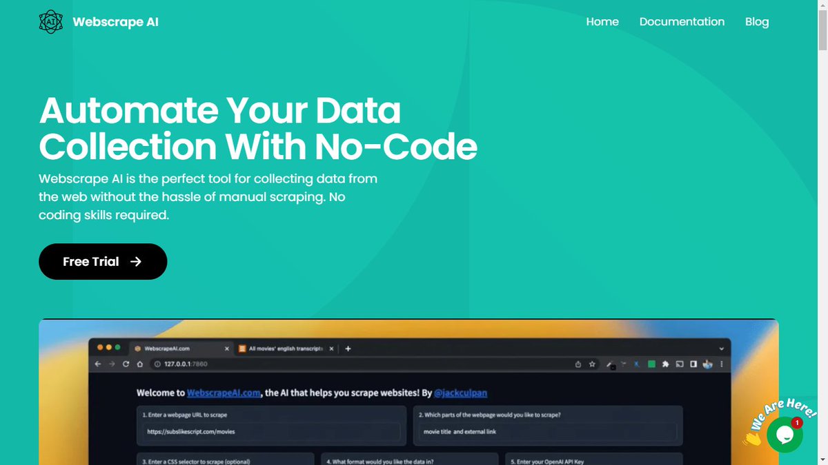 aisaascircles's tweet photo. 🚀New listing #WebscrapeAI: Scrape Any Website Without Code , Use AI👉 https://t.co/EZRUARvXON. #buildinpublic #indiehackers #developers #Webscraping #SaaS #data #NoCode #webdeveloper https://t.co/lPJrNQTVrr