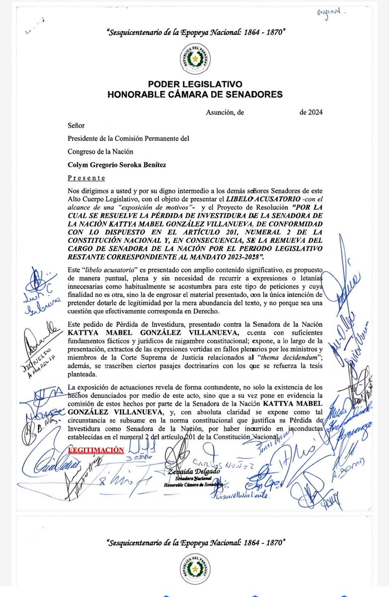 benjalibre's tweet photo. Martes 13 para la democracia paraguaya. Los peores, los imputados, los sospechados han sacado el puñal para acabar con la disidencia y abrir el camino a la dictadura. Día aciago para la República. Van a por todo. Solo el pueblo salva al pueblo. Sus representantes se han vendido. https://t.co/5bj4nuAdfO