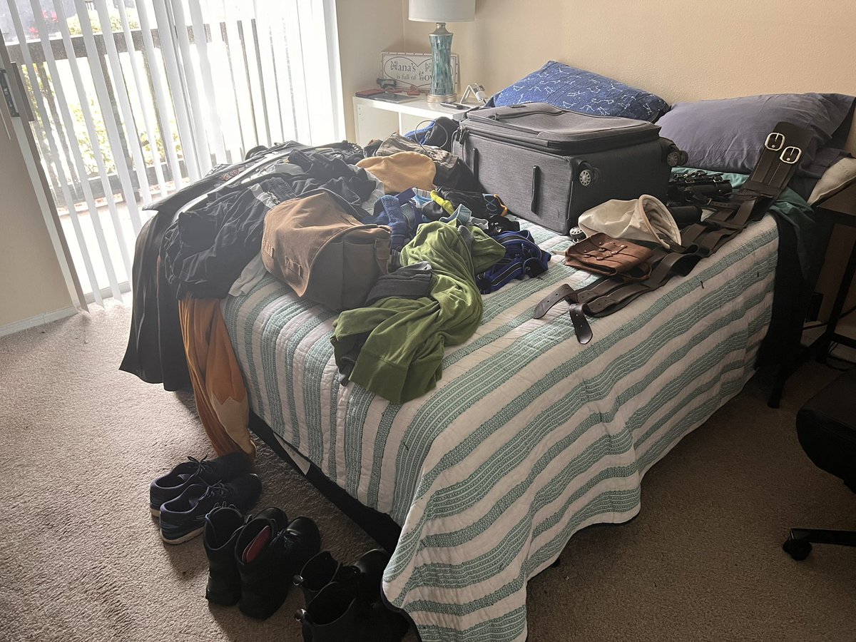 dawulf1128's tweet photo. Packing for #NABWeekend begins! I leave tomorrow to begin my drive from Orlando. https://t.co/VCRnpqF5nS
