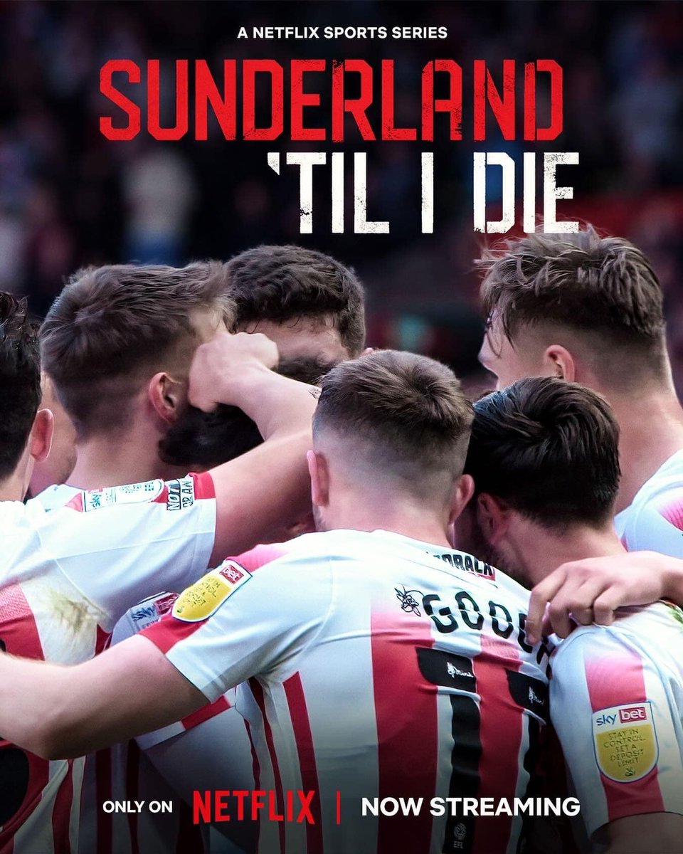 Relax and catch the new season of #SunderlandTilIDie on Netflix tonight! ⚽ Captured here in our vibrant city of possibilities, the series offers an authentic glimpse into our community spirit and passion for football. Don't miss out on the action! 🔴⚪ orlo.uk/sOqvQ