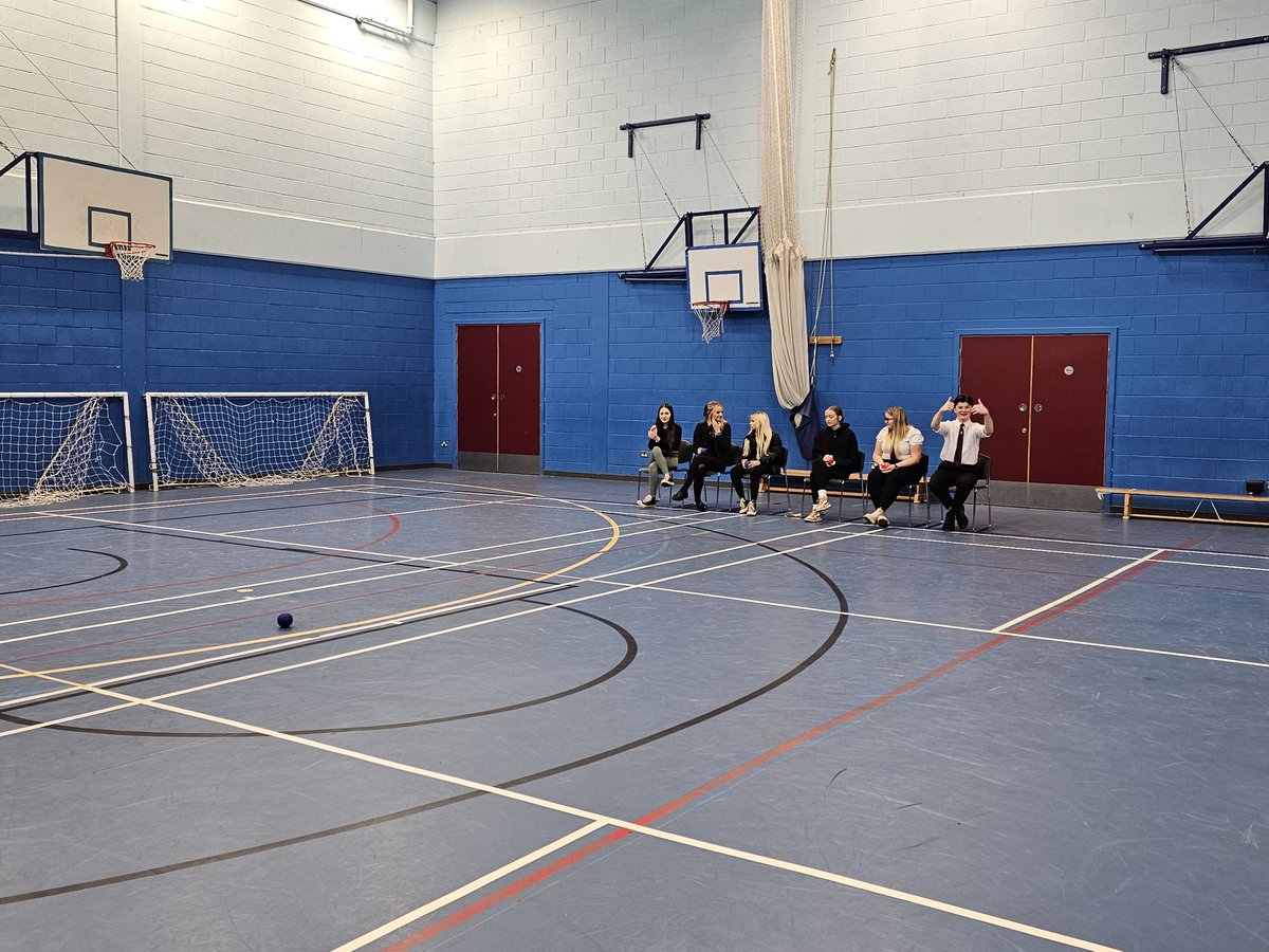 TEAMPEGW's tweet photo. Miss Evans' leaders last week were learning how to play indoor curling and boccia. These are game ideas they can use as leaders with anyone, especially good for those with disabilities or the elderly #addingtoskills #newactivities #takethelead #fungames
@Greenwood_Acad https://t.co/SgNhKPBdva