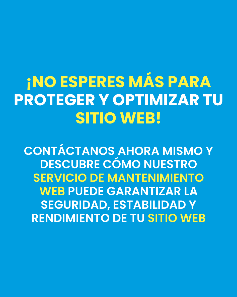 codingtel's tweet photo. No arriesgues tu presencia en línea, deja que nuestros expertos se encarguen de todo. ¡Contáctanos hoy mismo para obtener más información y disfrutar de una web en óptimas condiciones!

#Codingtel #MantenimientoWeb #SeguridadWeb #SEO https://t.co/Qb5QGJw9UX
