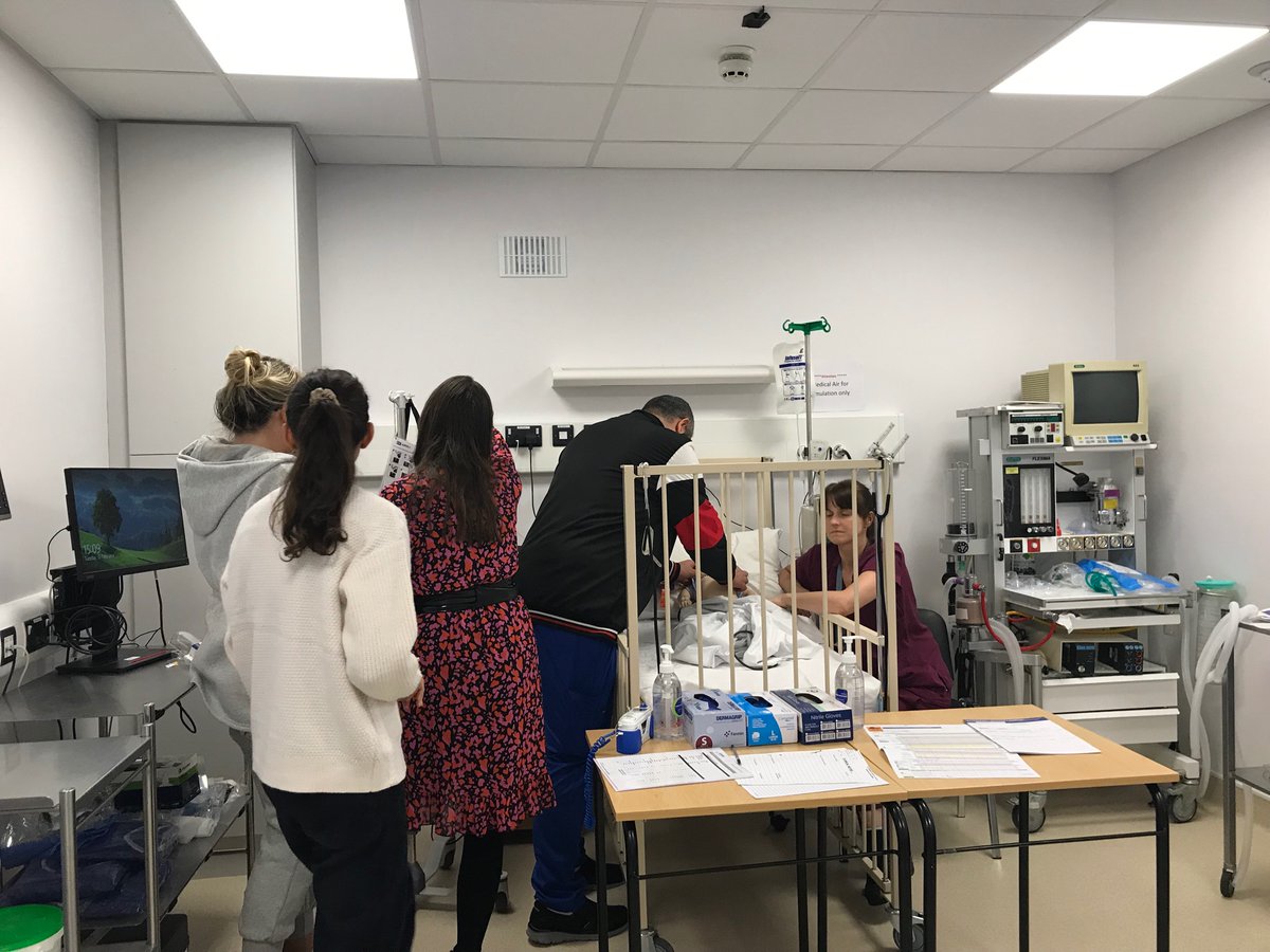 Excellent learning at the simulation drill for Paediatric Nursing and Medical staff from Letterkenny University Hospital - Care of the Critically Ill child- 4 Day Programme. Communication-Escalation-Reassessment